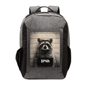 Bruh Raccoon Funny Trash Panda Lover Racoon Meme Vector Backpack