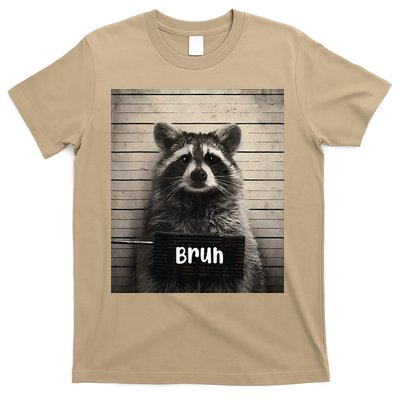 Bruh Raccoon Funny Trash Panda Lover Racoon Meme T-Shirt