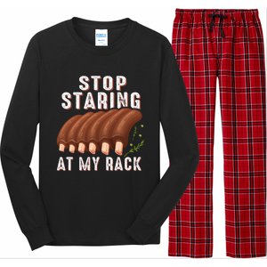 Bbq Rack Grill Chef Barbecue Master Griller Dad Fathers Day Cute Gift Long Sleeve Pajama Set