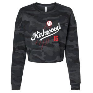 Baseball Retro Gifts For Kirkwood Cropped Pullover Crew