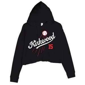 Baseball Retro Gifts For Kirkwood Crop Fleece Hoodie