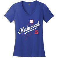 Baseball Retro Gifts For Kirkwood Women's V-Neck T-Shirt