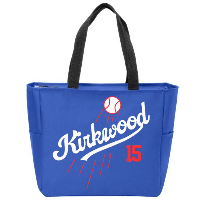 Baseball Retro Gifts For Kirkwood Zip Tote Bag