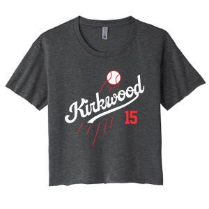 Baseball Retro Gifts For Kirkwood Women's Crop Top Tee