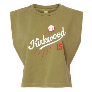 Baseball Retro Gifts For Kirkwood Garment-Dyed Women's Muscle Tee