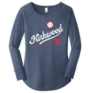 Baseball Retro Gifts For Kirkwood Women's Perfect Tri Tunic Long Sleeve Shirt