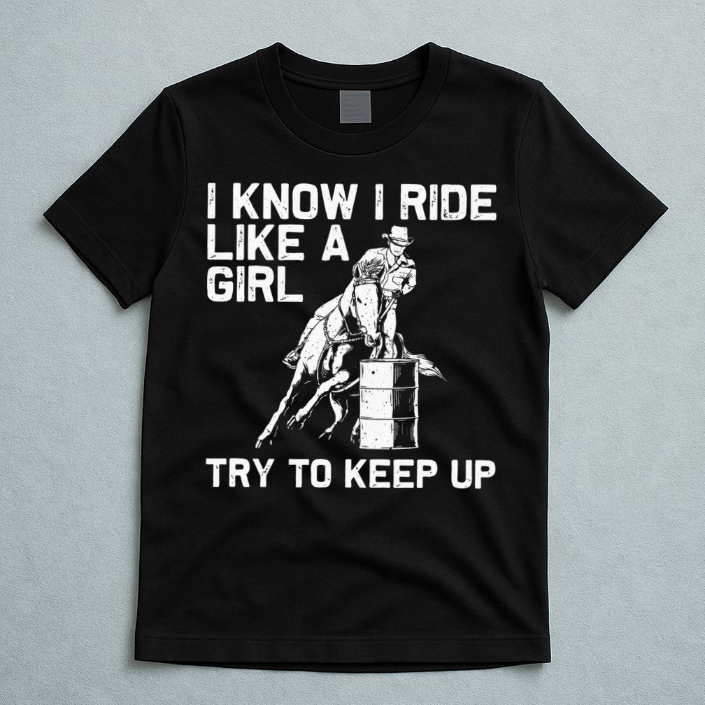Barrel Racing Gift For Rodeo Horse Racer T-Shirt