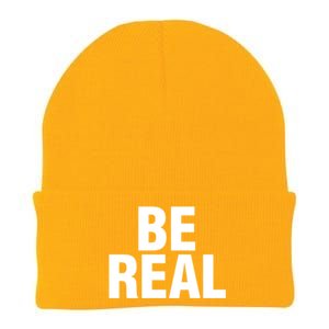 Be Real Gift Knit Cap Winter Beanie