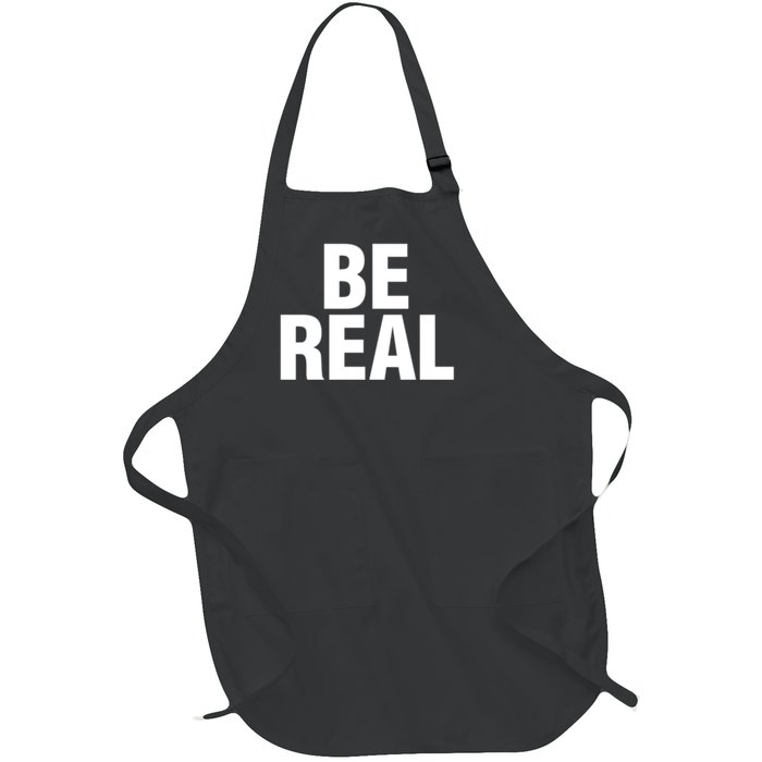 Be Real Gift Full-Length Apron With Pockets