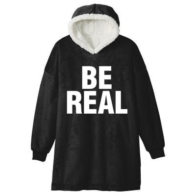 Be Real Gift Hooded Wearable Blanket