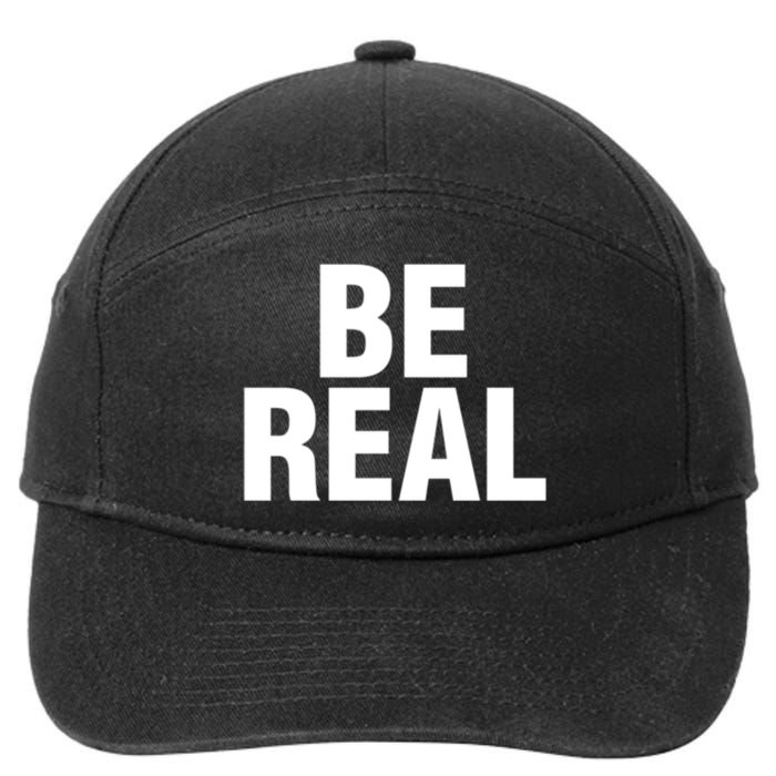 Be Real Gift 7-Panel Snapback Hat