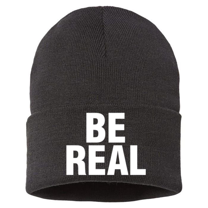 Be Real Gift Sustainable Knit Beanie