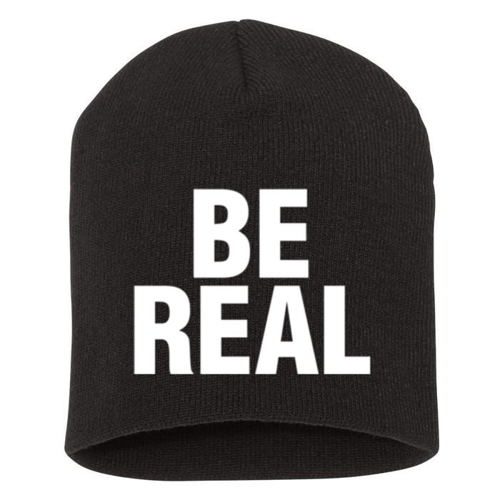 Be Real Gift Short Acrylic Beanie