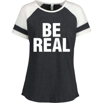 Be Real Gift Enza Ladies Jersey Colorblock Tee