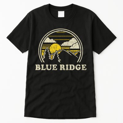 Blue Ridge Georgia Ga T Vintage Hiking Mountains Tall T-Shirt