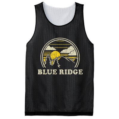 Blue Ridge Georgia Ga T Vintage Hiking Mountains Mesh Reversible Basketball Jersey Tank