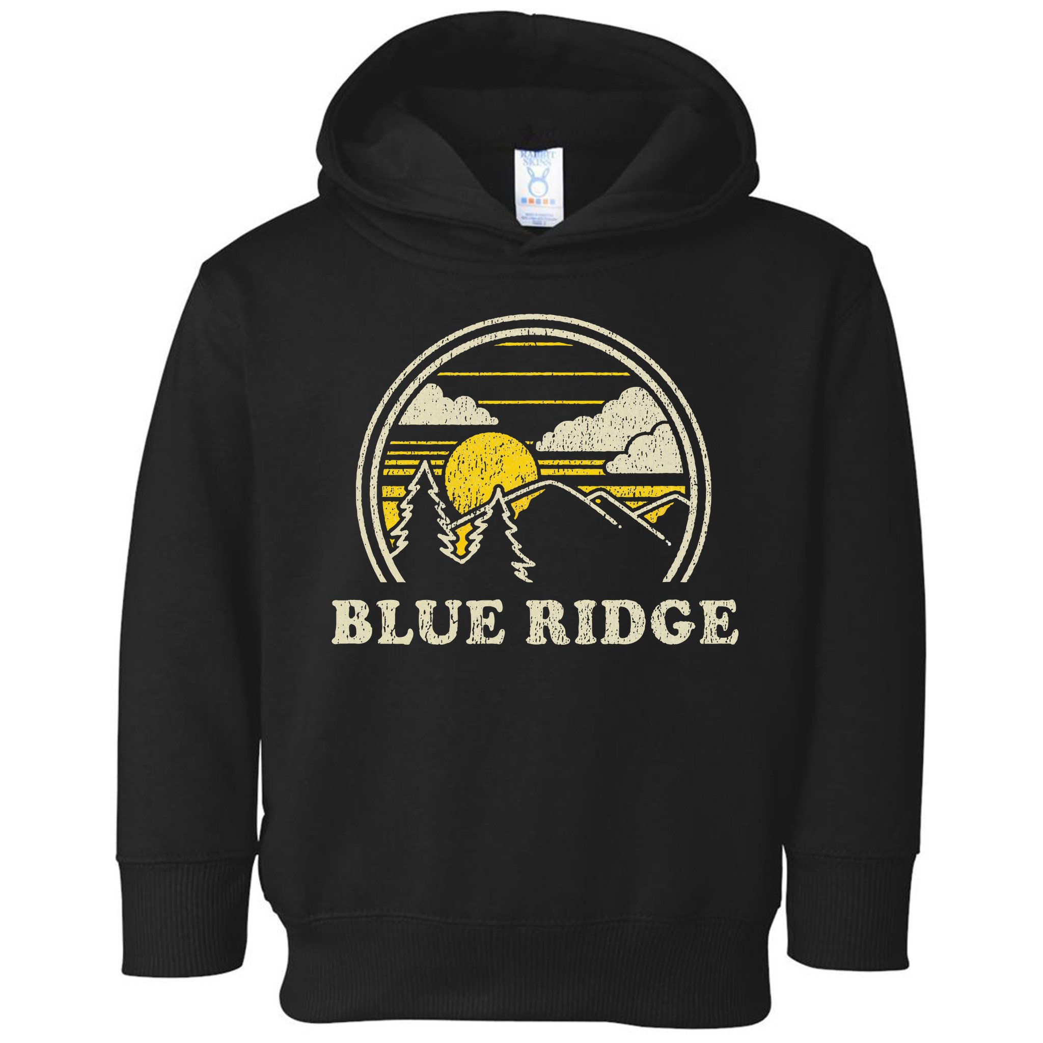Blue Ridge Georgia Ga T Vintage Hiking Mountains Toddler Hoodie