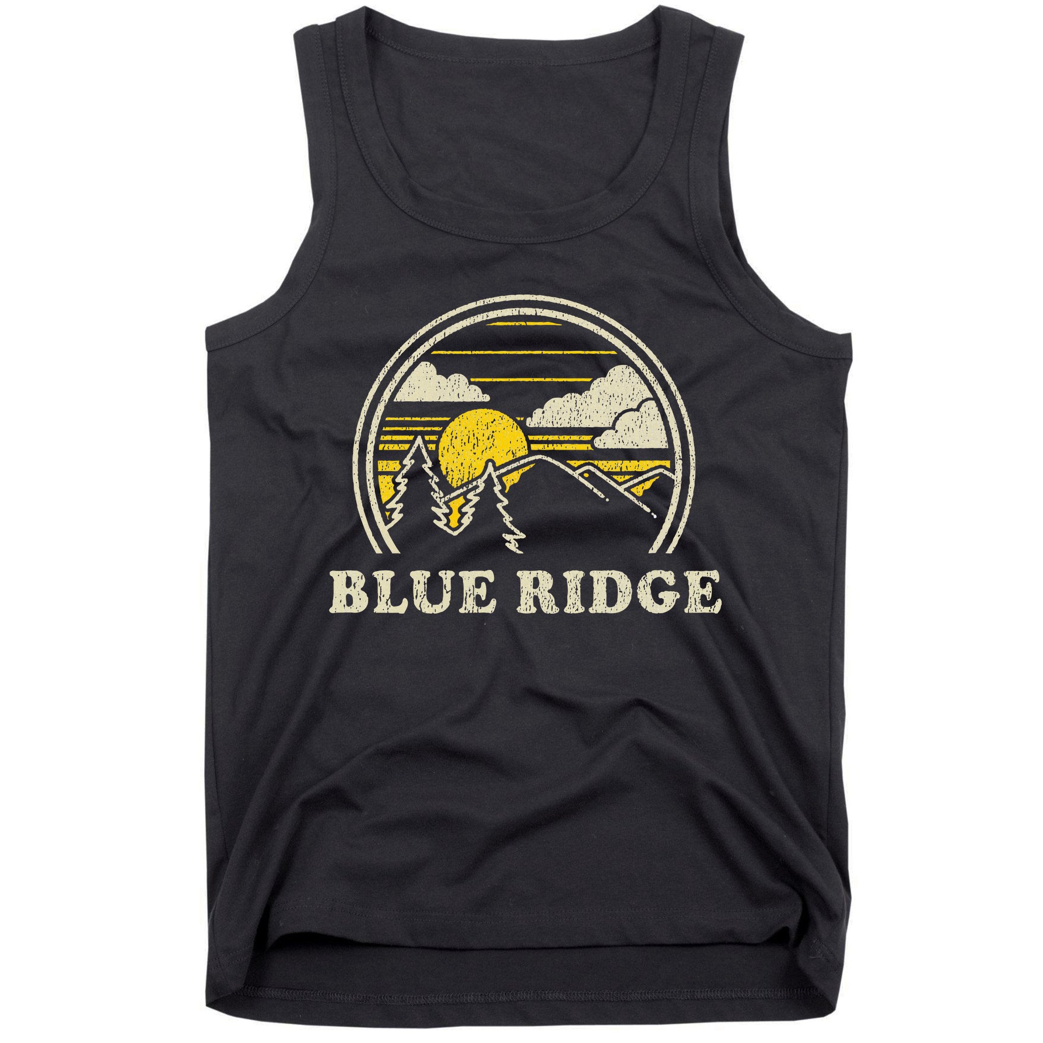Blue Ridge Georgia Ga T Vintage Hiking Mountains Tank Top