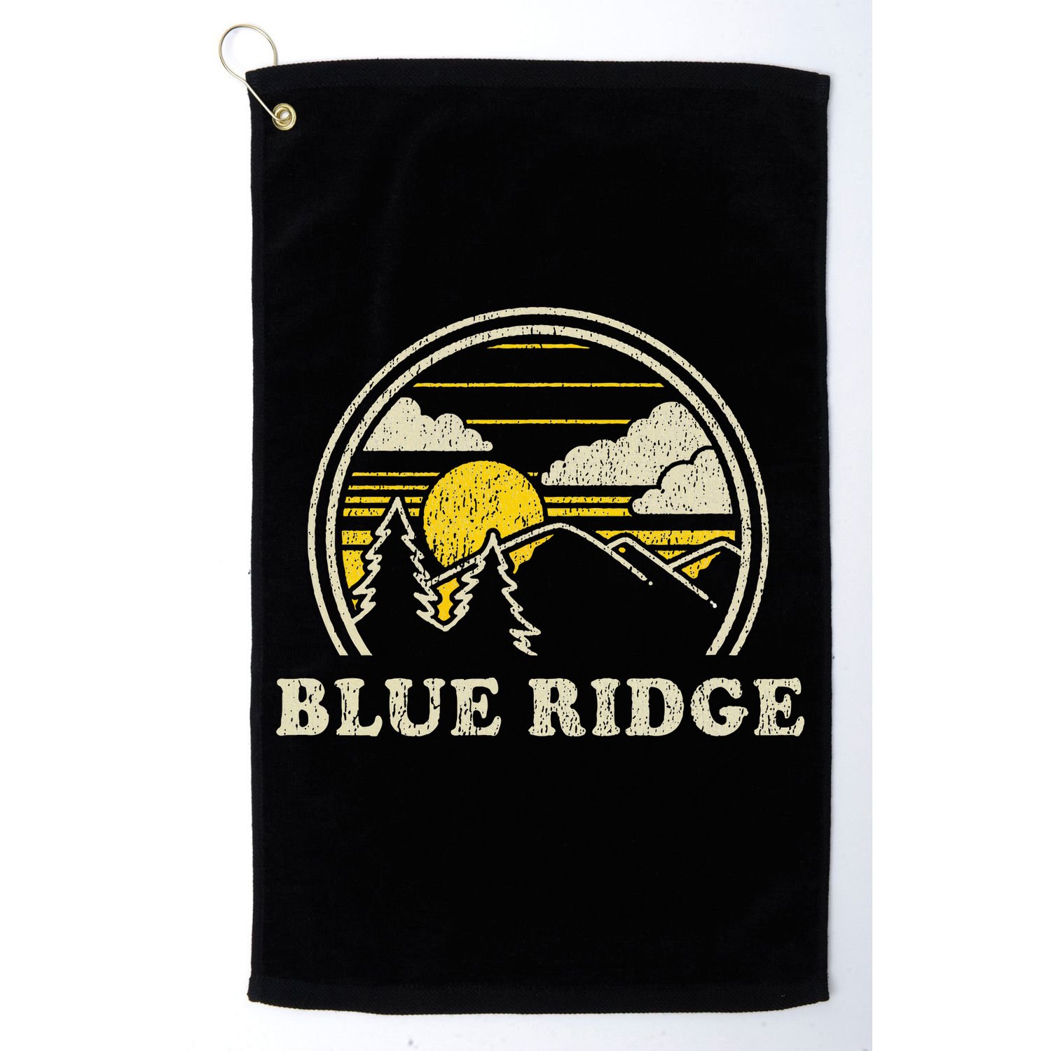Blue Ridge Georgia Ga T Vintage Hiking Mountains Golf Towel