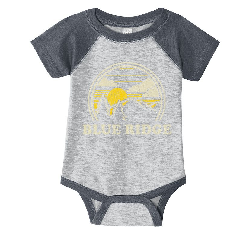 Blue Ridge Georgia Ga T Vintage Hiking Mountains Infant Baby Jersey Bodysuit