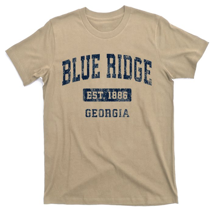 Blue Ridge Georgia Ga Vintage Established T-Shirt