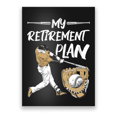 Baseball Retirement Gifts Poster