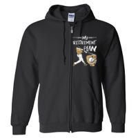 Baseball Retirement Gifts Full Zip Hoodie