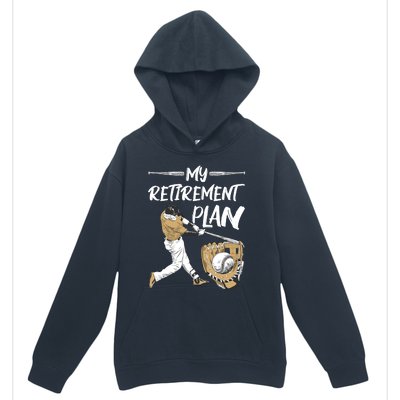 Baseball Retirement Gifts Urban Pullover Hoodie