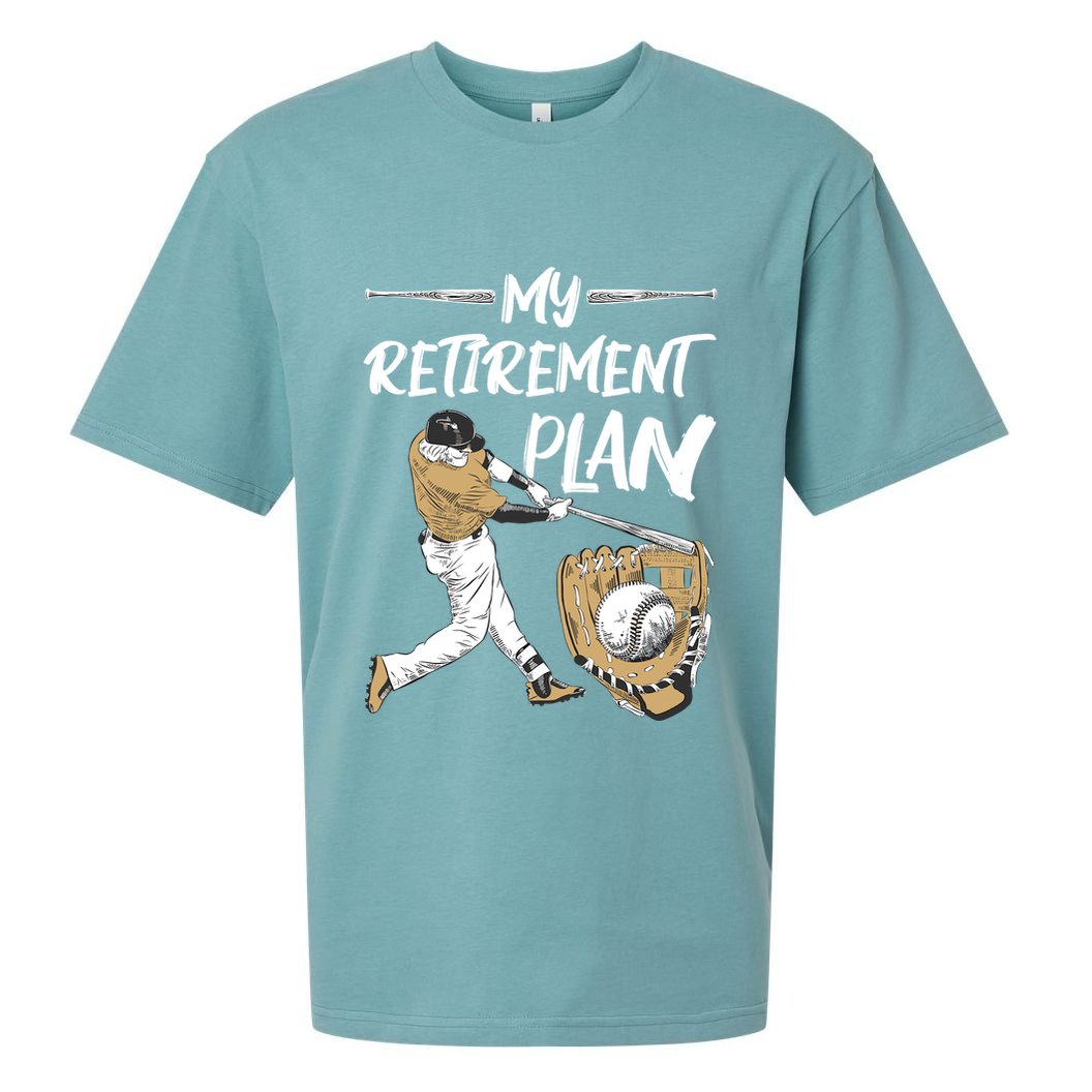 Baseball Retirement Gifts Sueded Cloud Jersey T-Shirt