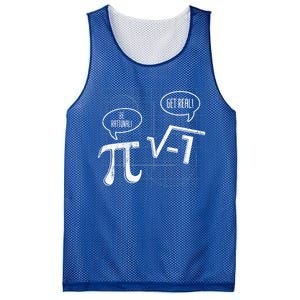 Be Rational Get Real Gift Math Pi Solving Gift Mesh Reversible Basketball Jersey Tank