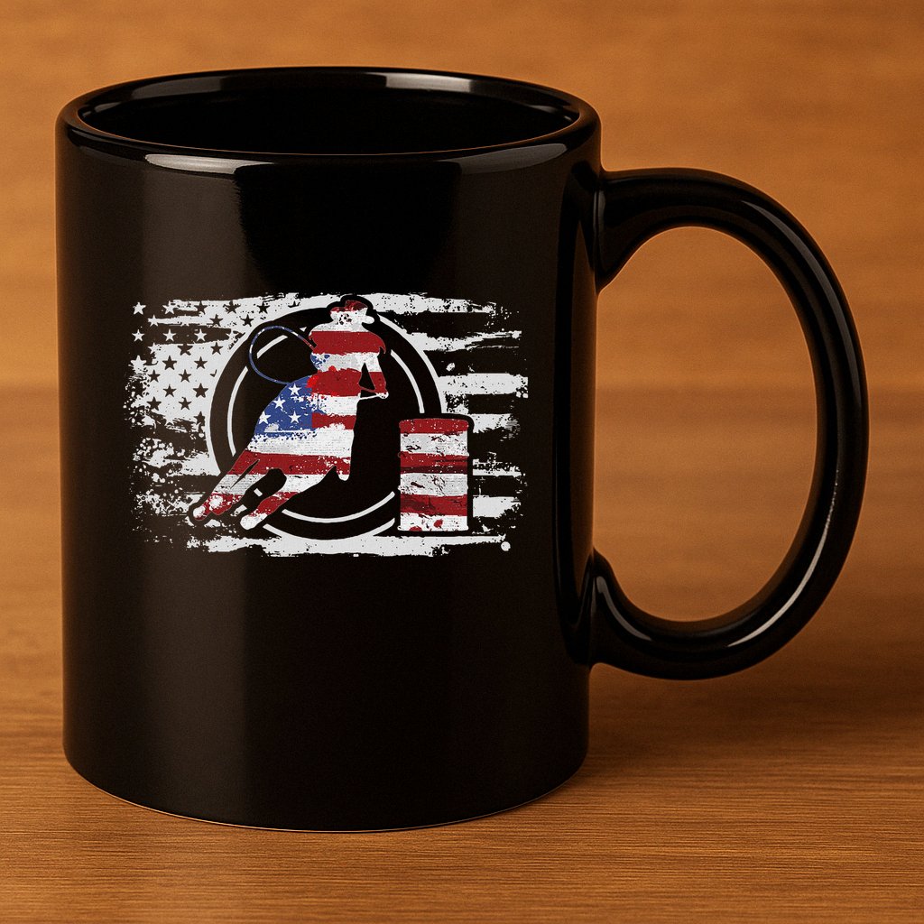 Barrel Racing Gift 11oz C Handle Ceramic Mug
