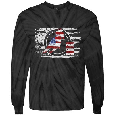 Barrel Racing Gift Tie-Dye Long Sleeve Shirt