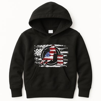Barrel Racing Gift Kids Hoodie