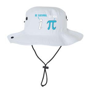 Be Rational Get Real Funny Math Joke Statistics Pun Gift Legacy Cool Fit Booney Bucket Hat