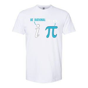 Be Rational Get Real Funny Math Joke Statistics Pun Gift Softstyle CVC T-Shirt