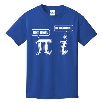 Be Rational Get Real Algebra Math Gift Kids T-Shirt