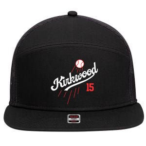 Baseball Retro Gifts For Kirkwood 7 Panel Mesh Trucker Snapback Hat