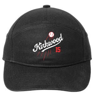 Baseball Retro Gifts For Kirkwood 7-Panel Snapback Hat