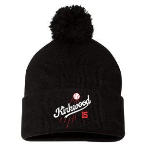 Baseball Retro Gifts For Kirkwood Pom Pom 12in Knit Beanie