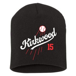 Baseball Retro Gifts For Kirkwood Short Acrylic Beanie