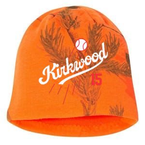 Baseball Retro Gifts For Kirkwood Kati - Camo Knit Beanie