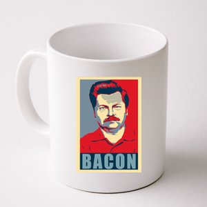 Bacon Ron Hope Swanson Coffee Mug