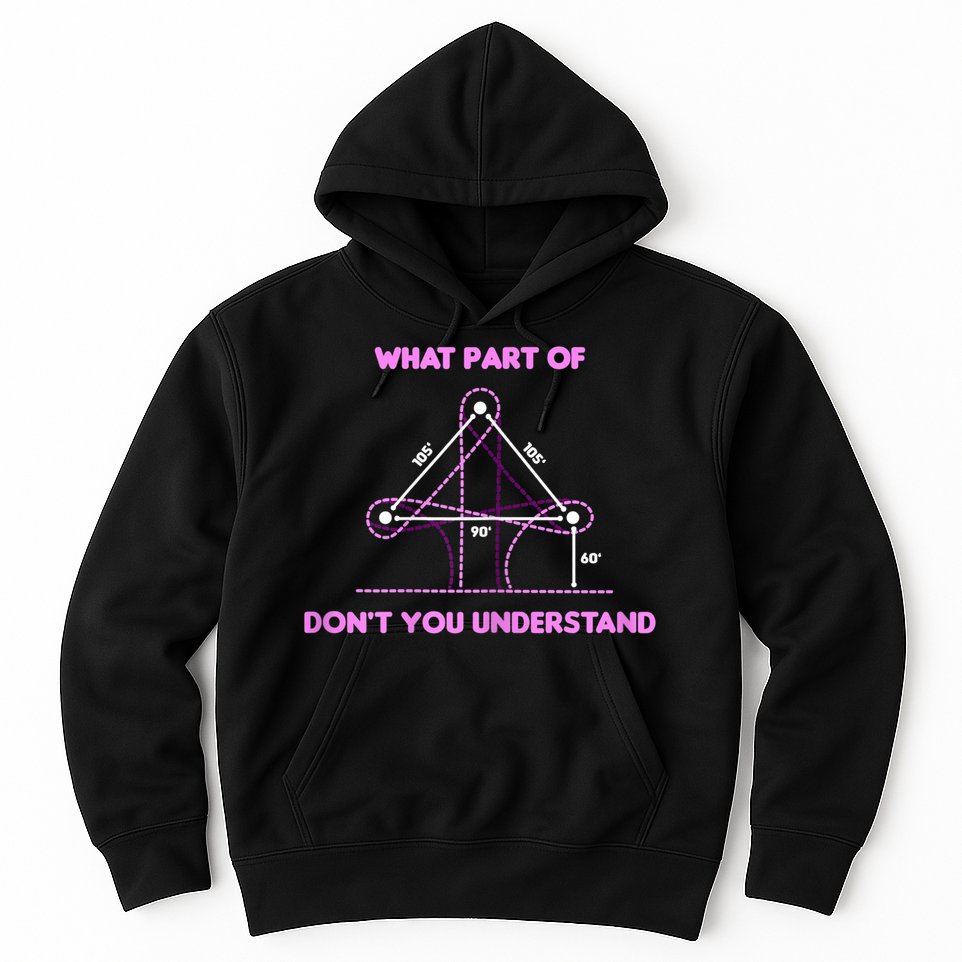 Barrel Racing Horse Riding What Part Don't You Understand Hoodie