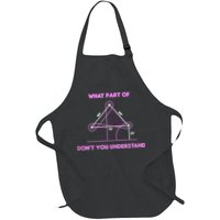 Barrel Racing Horse Riding What Part Don't You Understand Apron