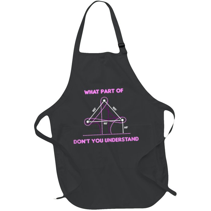 Barrel Racing Horse Riding What Part Don't You Understand Apron