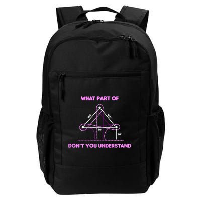 Barrel Racing Horse Riding What Part Don't You Understand Backpack