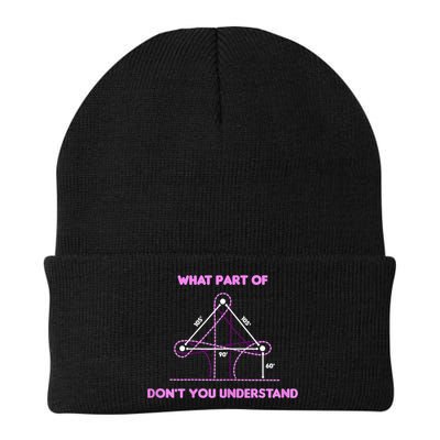 Barrel Racing Horse Riding What Part Don't You Understand Beanie