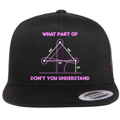 Barrel Racing Horse Riding What Part Don't You Understand Flatbill Hat
