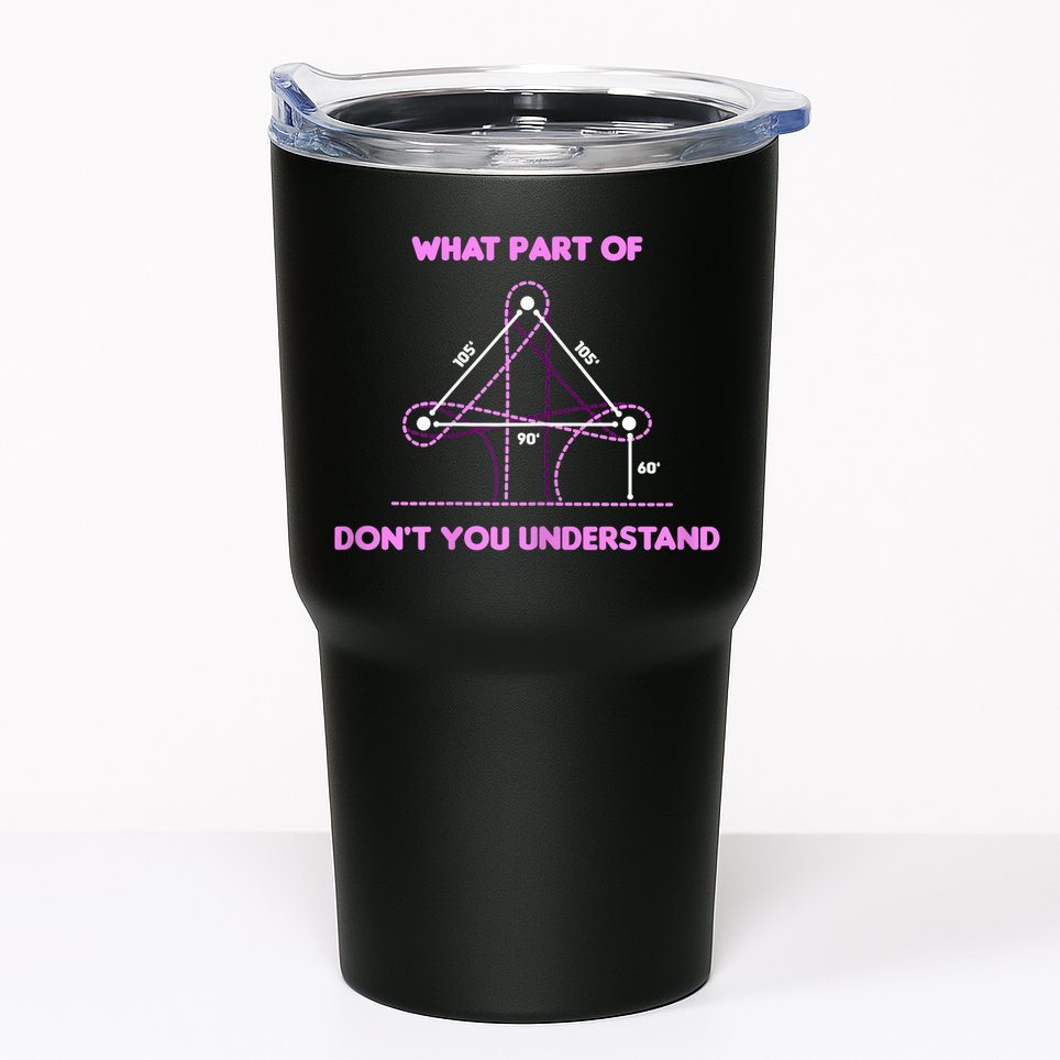 Barrel Racing Horse Riding What Part Don't You Understand Tumbler