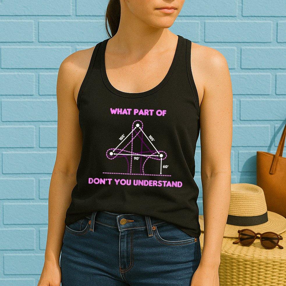 Barrel Racing Horse Riding What Part Don't You Understand Womens Tank Top